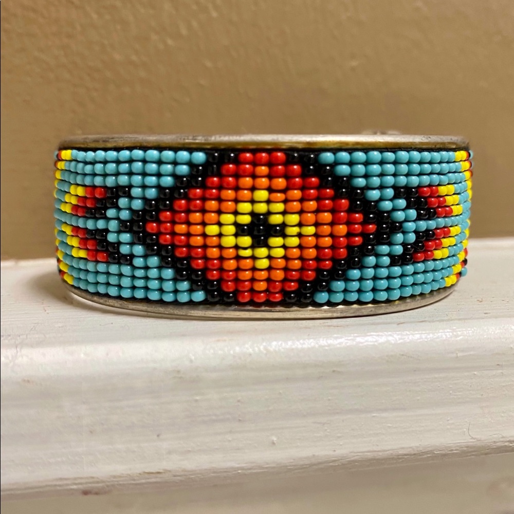 Southwest Beaded Cuff Bracelet